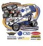 2008 #39 sprint car back side